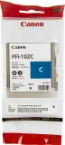 Картридж струйный Canon PFI-102C 0896B001 голубой (130мл) для Canon iPF510/605/610/650/655/750/760/765 Image