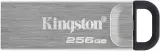 Флеш Диск Kingston 256Gb DataTraveler Kyson DTKN/256GB USB3.1 серебристый/черный Image