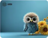 Коврик для мыши Cactus Owl blue 220x180x2мм (CS-MP-P07XS) Image