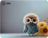 Коврик для мыши Cactus Owl gray 300x250x3мм (CS-MP-D12M) Image