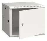 Шкаф коммутационный ITK Linea W (LWR3-09U66-MF) настенный 9U 600x600мм пер.дв.металл 2 бок.пан. направл.под закл.гайки 90кг серый 500мм 200град. 600мм IP20 IK10 сталь Image