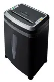 Шредер Office Kit S145 (секр.P-5) фрагменты 8лист. 20лтр. скрепки скобы пл.карты CD Image