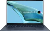 Ноутбук ASUS Zenbook S 13 OLED UX5304MA-NQ172 Core Ultra 7 155U/LPDDR5X 16GB/1TB M.2 SSD/13.3" 3К (2880 x 1800) OLED/No OS/Ponder Blue/1,0Kg/RU_EN_Keyboard Image