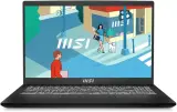 Ноутбук MSI Modern 15 H B13M-021US Core i7 13620H 32Gb SSD1Tb Intel Iris Xe graphics 15.6" IPS FHD (1920x1080) Windows 11 Home Multi Language black WiFi BT Cam (9S7-15H411-021) Image