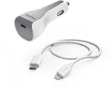 Комплект зар./устр. Hama H-183317 3A (PD) USB Type-C для Apple белый (00183317) Image