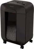 Шредер Fellowes PowerShred LX85 черный (секр.P-4) перекрестный 12лист. 19лтр. скрепки скобы пл.карты Image