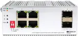 Коммутатор ORIGO Unmanaged Industrial Switch 4x1000Base-T PoE, 2x1000Base-X SFP, PoE Budget 120W, Surge 4KV, -40 to 75°C Image