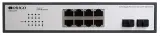 Коммутатор ORIGO Unmanaged Switch 8x1000Base-T PoE, 2x1000Base-X SFP, PoE Budget 120W, 19" w/brackets Image