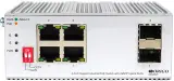 Коммутатор ORIGO Unmanaged Industrial Switch 4x1000Base-T PoE, 2x1000Base-X SFP, PoE Budget 60W, Surge 4KV, -40 to 75°C Image