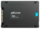 Твердотельный накопитель Micron 7450 PRO 1.92TB NVMe U.3 (15mm) PCIe NVMe Gen4 1x4 (v1.4) R6800/W2700MB/s 3D TLC MTTF 2М 800K/120K IOPS 3650TBW SSD Enterprise Solid State Drive, 1 year, OEM Image