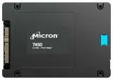 Твердотельный накопитель Micron 7450 PRO 3.84TB NVMe U.3 (15mm) PCIe NVMe Gen4 1x4 (v1.4) R6800/W5300MB/s 3D TLC MTTF 2М 1M/180K IOPS 7300TBW SSD Enterprise Solid State Drive, 1 year, OEM Image