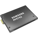 Твердотельный накопитель Samsung Enterprise SSD, 2.5"(SFF/U.2), PM1743, 7680GB, NVMe PCIe Gen5 1x4, R14000/W6000Mb/s, IOPS(R4K) 2500K/300K, MTBF 2,5M, 1DWPD/5Y, TBW 14016TB, OEM Image