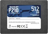 Твердотельный накопитель Patriot P210 512GB SATA3 2,5" , 520/430, 512GB, 3D Image