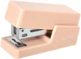 Степлер мини Deli ENS083PINK ENS083 Linfini N10 24/6 (15листов) розовый 15скоб металл/пластик блистер Image