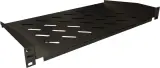 Полка стационарная NTSS NTSS-FF-250-BL 1U нагр.:20кг. 19" 250мм черный (упак.:1шт) Image