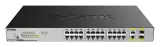 Коммутатор DGS-1026MP/B1AD-Link Unmanaged Switch 24x1000Base-T PoE, 2xCombo 1000Base-T/SFP, PoE Budget 370W, metal case Image