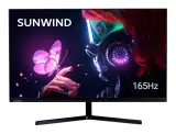 Монитор SunWind 23.8" SUN-M24BG110 черный VA LED 6ms 16:9 HDMI матовая 250cd 178гр/178гр 1920x1080 165Hz DP FHD USB 2.6кг Image