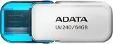 Флеш Диск A-Data 64GB UV240 AUV240-64G-RWH USB2.0 белый/голубой Image