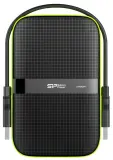 Жесткий диск Silicon Power USB 3.0 2Tb SP020TBPHDA60S3K A60 SP020TBPHDA60S3K Armor 2.5" черный/зеленый Image