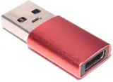 Адаптер Premier 6-071 USB 2.0 A(m) USB Type-C (f) красный (пакет) Image