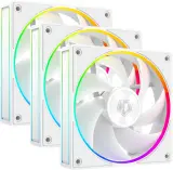 Вентилятор ID-Cooling AF-127-ARGB-W TRIO 4-pin 14-30dB 180gr LED Ret Image