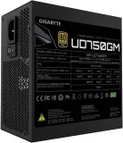 Блок питания Gigabyte ATX 750W GP-UD750GM 80+ gold (20+4pin) APFC 120mm fan 8xSATA Cab Manag RTL Image