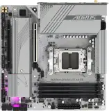 Материнская плата Gigabyte B650M A ELITE AX ICE SocketAM5 AMD B650 4xDDR5 mATX AC`97 8ch(7.1) 2.5Gg RAID+HDMI+DP Image
