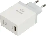 Сетевое зар./устр. Digma DGWC-1U-2.1A-WG 10.5W 2.1A USB универсальное белый Image