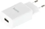 Сетевое зар./устр. Buro BUWA1 10.5W 2.1A USB-A универсальное белый (BUWA10S100WH) Image