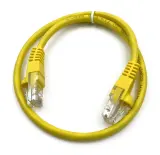 Патч-корд Buro UTP 4 пары cat5E CCA molded 0.5м желтый RJ-45 (m)-RJ-45 (m) Image