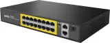 Коммутатор Netis P116GH (L2) 16x100Мбит/с 2x1Гбит/с 1SFP 16PoE 16PoE+ 240W неуправляемый Image