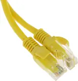 Патч-корд Premier PP12-1M/Y 1000Гбит/с UTP 4 пары cat5E CCA molded 1м желтый RJ-45 (m)-RJ-45 (m) Image