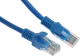 Патч-корд Premier PP12-0.25M/B 1000Гбит/с UTP 4 пары cat5E CCA molded 0.25м синий RJ-45 (m)-RJ-45 (m) Image