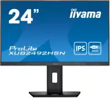 Монитор Iiyama 23.8" ProLite XUB2492HSN-B5 черный IPS LED 16:9 HDMI M/M матовая HAS Piv 250cd 178гр/178гр 1920x1080 75Hz DP FHD USB 5.6кг Image