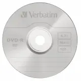 Диск DVD-R Verbatim 4.7Gb 16x Cake Box (10шт) (43523) Image