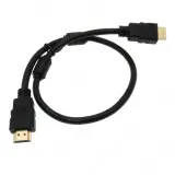 Кабель соединительный аудио-видео Premier 5-813 HDMI (m)/HDMI (m) 0.75м. феррит.кольца черный (5-813 0.75) Image