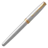 Ручка перьев. Parker Sonnet Core F527 (CW1931504) Stainless Steel GT F сталь нержавеющая подар.кор. Image