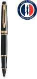 Ручка роллер Waterman Expert 3 (CWS0951680) Black Laque GT F черн. черн. подар.кор. Image