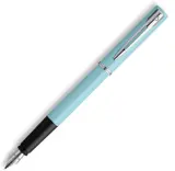 Ручка перьев. Waterman Graduate Allure Pastel Colors (2105222) Baby Blue Lacquer F сталь нержавеющая подар.кор. Image