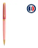 Ручка шариков. Waterman Hemisphere Colour Blocking (2179899) Pink GT M син. черн. подар.кор. Image