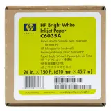 Бумага HP C6035A 24"(A1) 610мм-47.5м/90г/м2/белый для струйной печати втулка:50.8мм (2") Image