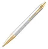 Ручка шариков. Parker IM Premium K318 (CW2143643) Pearl GT M син. черн. подар.кор. Image