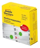 Этикетки Avery Zweckform 3855 250шт на листе диаметр 19мм/70г/м2/зеленый самоклей. универсальная (упак.:1рул) Image