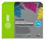 Картридж струйный Cactus CS-C6578D №78 голубой/пурпурный/желтый (19мл) для HP DJ 900/1220C/PS P000/P1100 Image