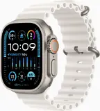 Смарт-часы Apple Watch Ultra 2 A2986 49мм OLED корп.титан Ocean band рем.белый разм.брасл.:130-200мм (MREJ3LW/A) Image