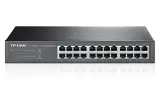 Сетевое оборудование TP-Link TL-SG1024D, 24-портовый гигабитный настольный/монтируемый в стойку коммутатор, 24 порта RJ45 10/100/1000 Мбит/с, 1U 13-дюймовый Image