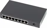 Сетевое оборудование TP-Link TL-SF1008P, 8-портовый 10/100 Мбит/с настольный PoE коммутатор, 8 портов RJ45 10/100 Мбит/с + 4 порта PoE, IEEE 802.3af, бюджет PoE 57 Вт, стальной корпус Image