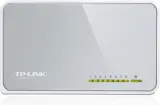 Сетевое оборудование TP-Link TL-SF1008D, 8-портовый 10/100 Мбит/с мини настольный коммутатор, 8 портов RJ45 10/100 Мбит/с, пластиковый корпус Image