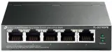 Сетевое оборудование TP-Link TL-SG105PE, Easy Smart гигабитный 5-портовый коммутатор с 4 портами PoE+, металлический корпус, настольная установка, бюджет PoE — 65 Вт Image
