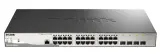 Коммутатор D-Link PROJ Managed L2 Metro Ethernet Switch 24x1000Base-T PoE, 4x1000Base-X SFP, PoE Budget 370W, Surge 6KV, CLI, RJ45 Console, Dying Gasp Image